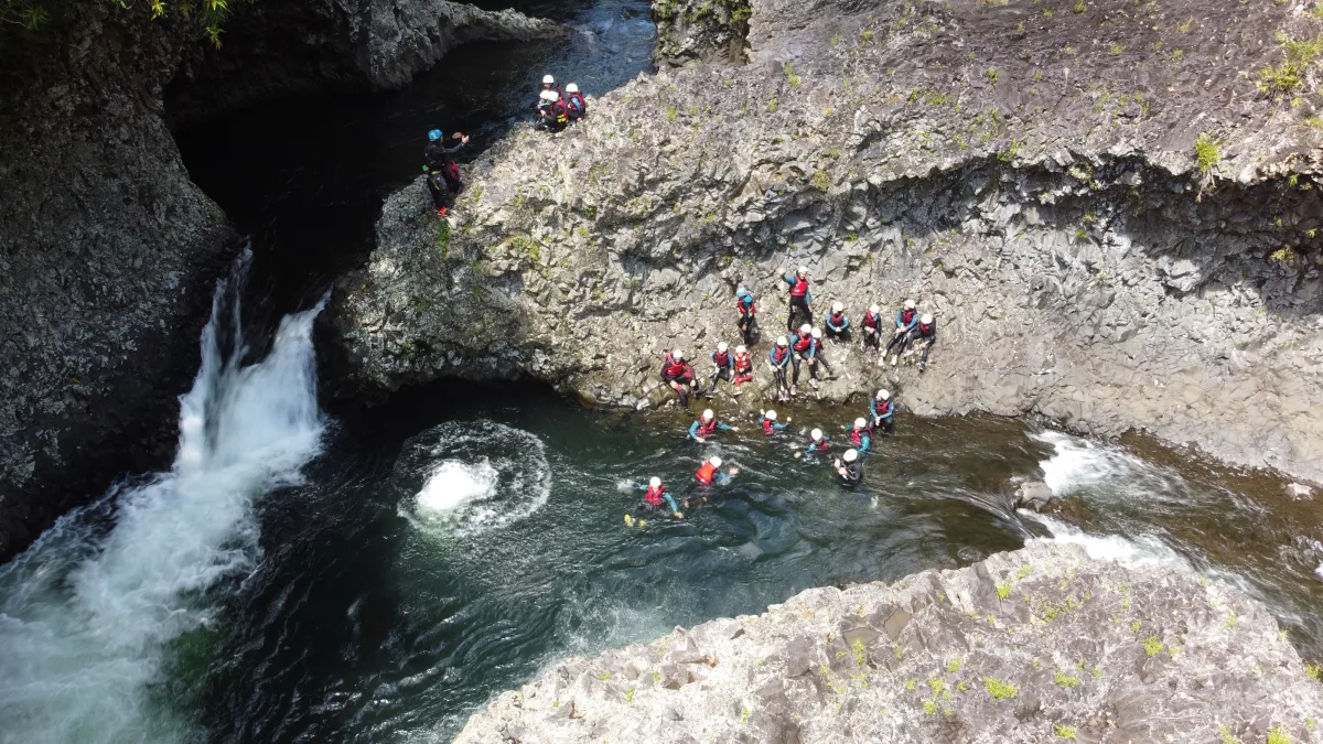 Rivière des Roches : Rando Aquatique Famille à La Réunion