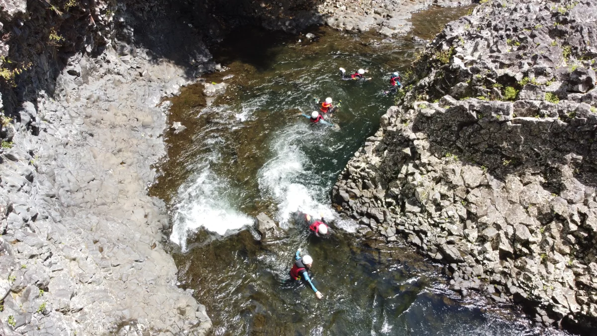 Rivière des Roches : Rando Aquatique Famille à La Réunion
