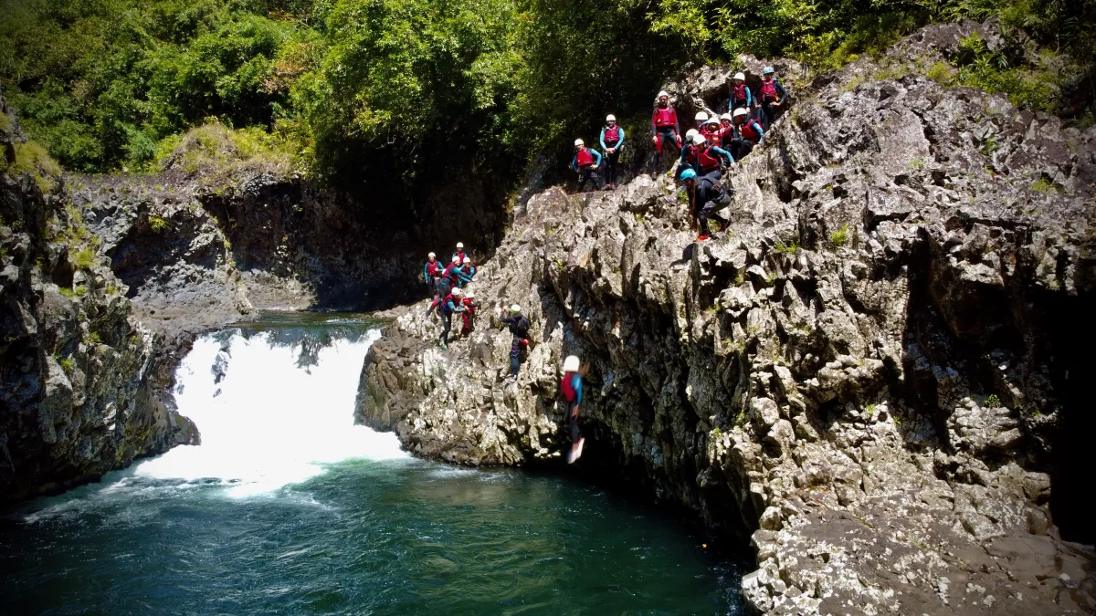 Rivière des Roches : Rando Aquatique Famille à La Réunion