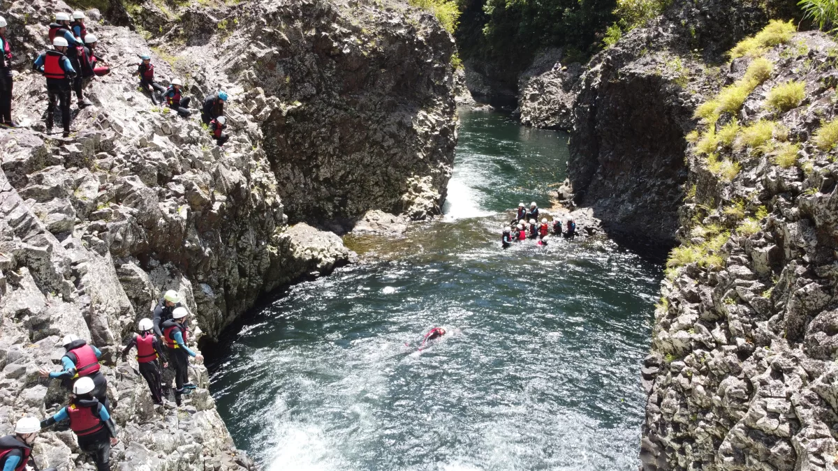 Rivière des Roches : Rando Aquatique Famille à La Réunion