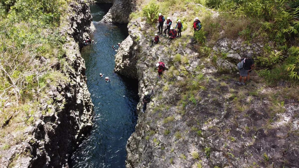Rivière des Roches : Rando Aquatique Famille à La Réunion