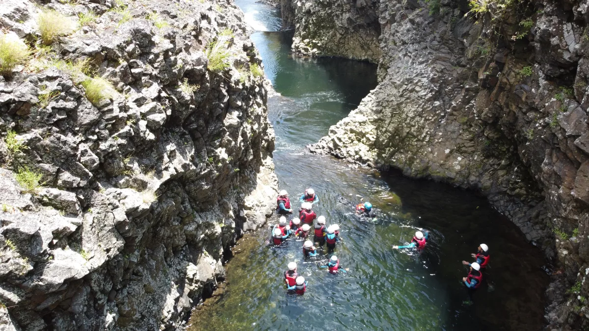 Rivière des Roches : Rando Aquatique Famille à La Réunion